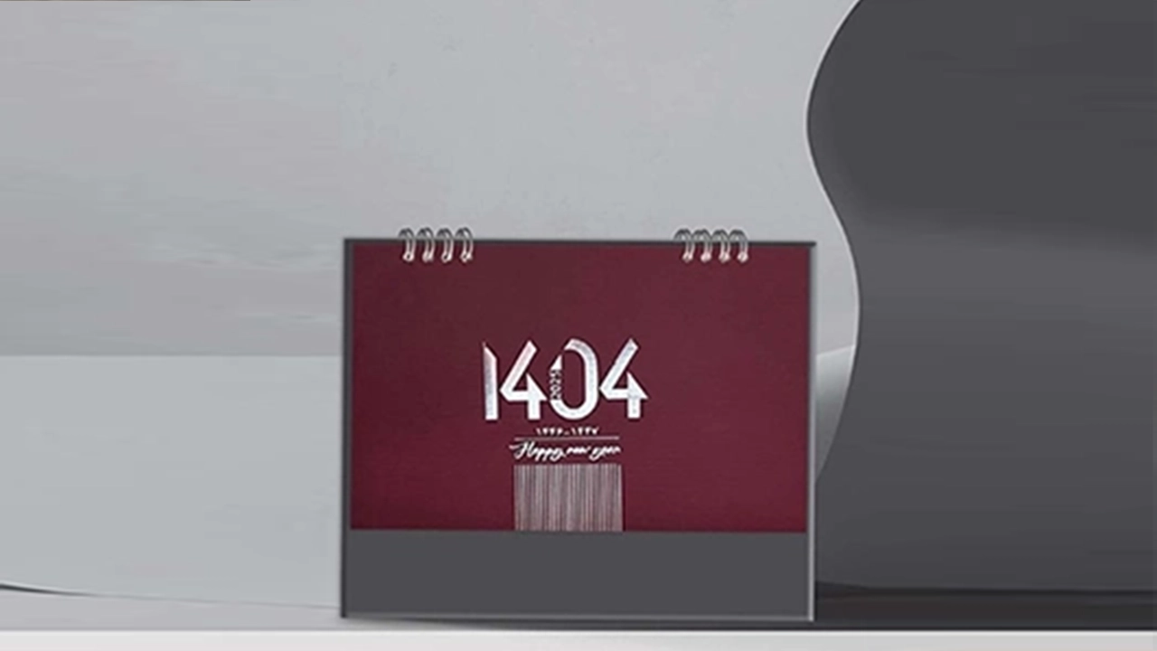 تقویم رومیزی 1404 فانتزی کـیـوتـــو